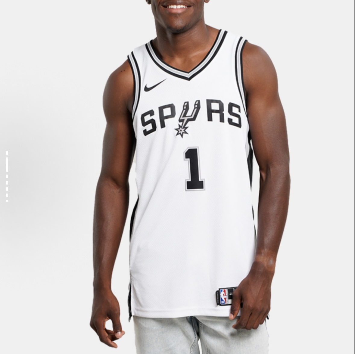 NBA jersey tee styling - Nike Spurs 1 limited SW jersey how to layer? men's sportswear style guide