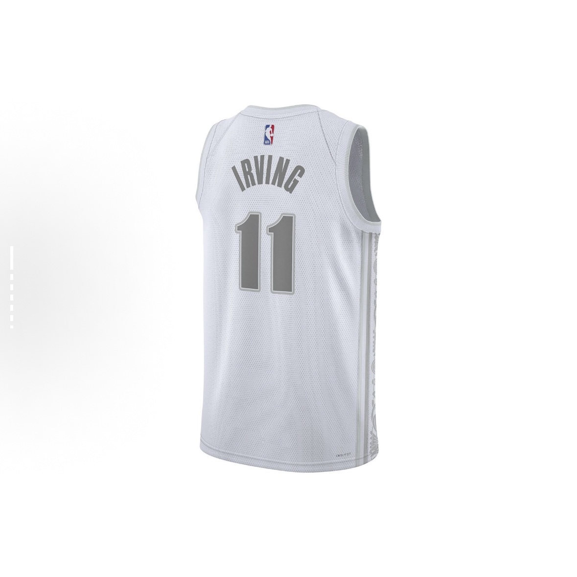 Kyrie Mavericks city jersey sponsor placement: NBA jerseys with sponsors vs patch-free. Sponsor map diagram.